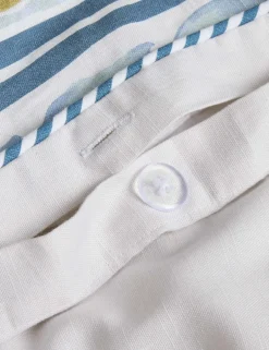 Pure Cotton Coastal Suzani Bedding Set