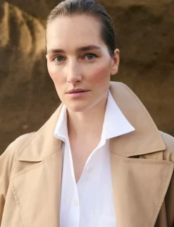 Pure Cotton Collared Double Cuff Shirt