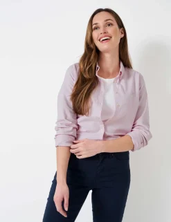 Pure Cotton Collared Shirt