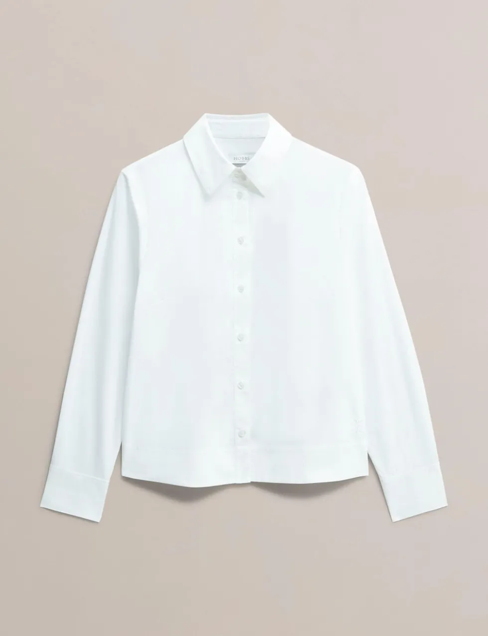Pure Cotton Collared Shirt