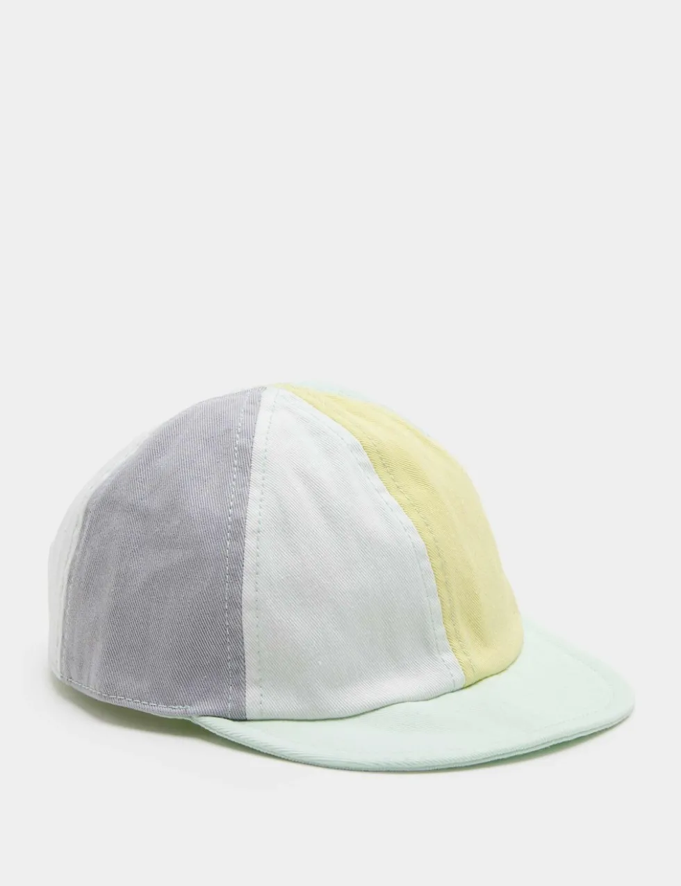 Pure Cotton Colourblock Cap (0-3 Yrs)