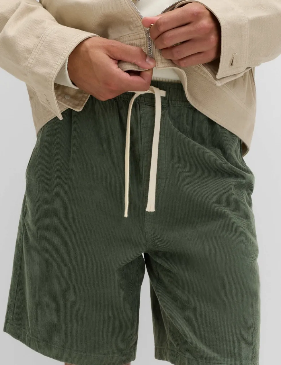 Pure Cotton Corduroy Shorts
