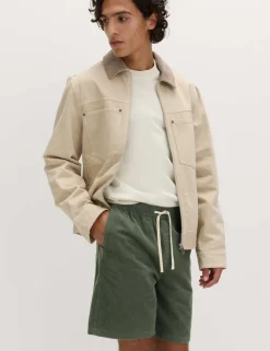 Pure Cotton Corduroy Shorts