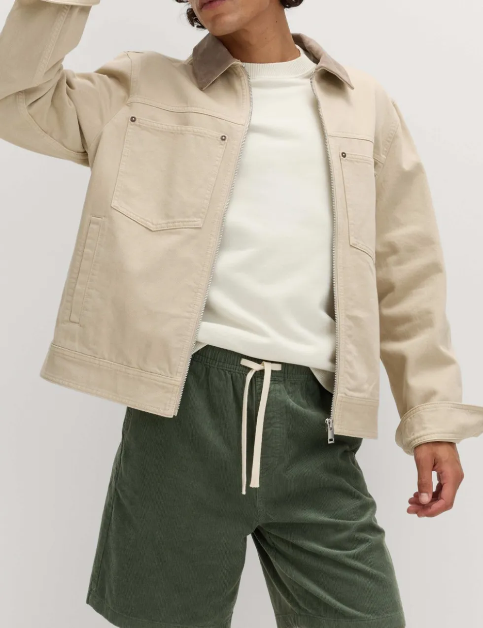 Pure Cotton Corduroy Shorts