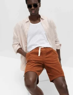 Pure Cotton Corduroy Shorts