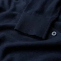 Pure Cotton Crew Neck Cardigan