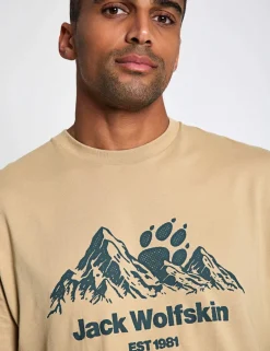 Pure Cotton Crew Neck Graphic T-Shirt