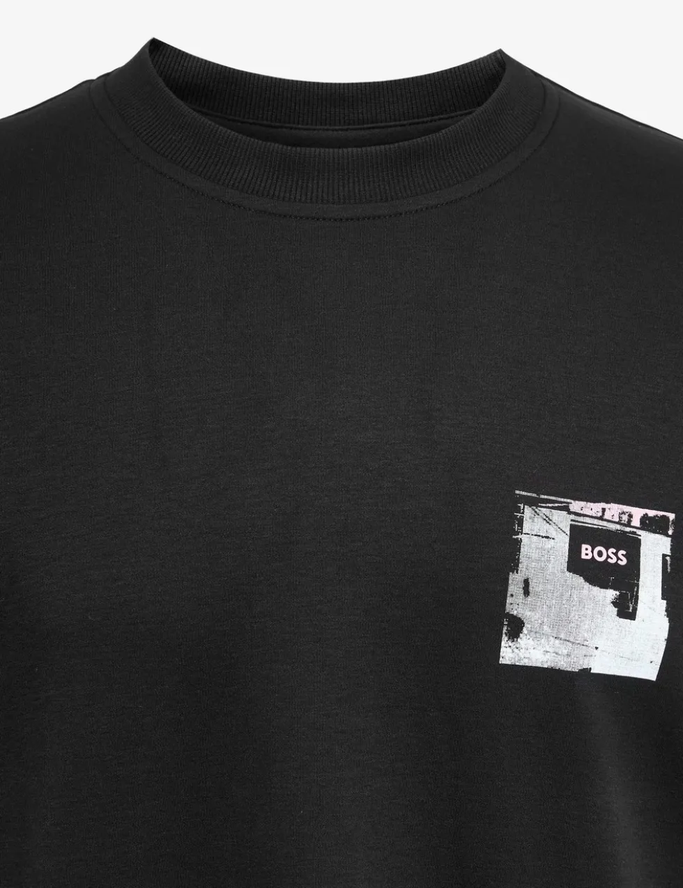 Pure Cotton Crew Neck Graphic T-Shirt