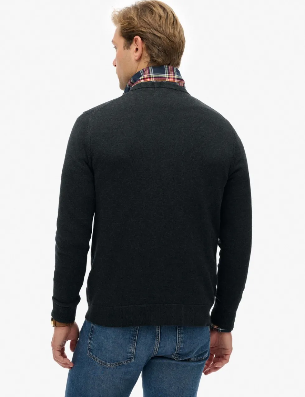 Pure Cotton Crew Neck Jumper