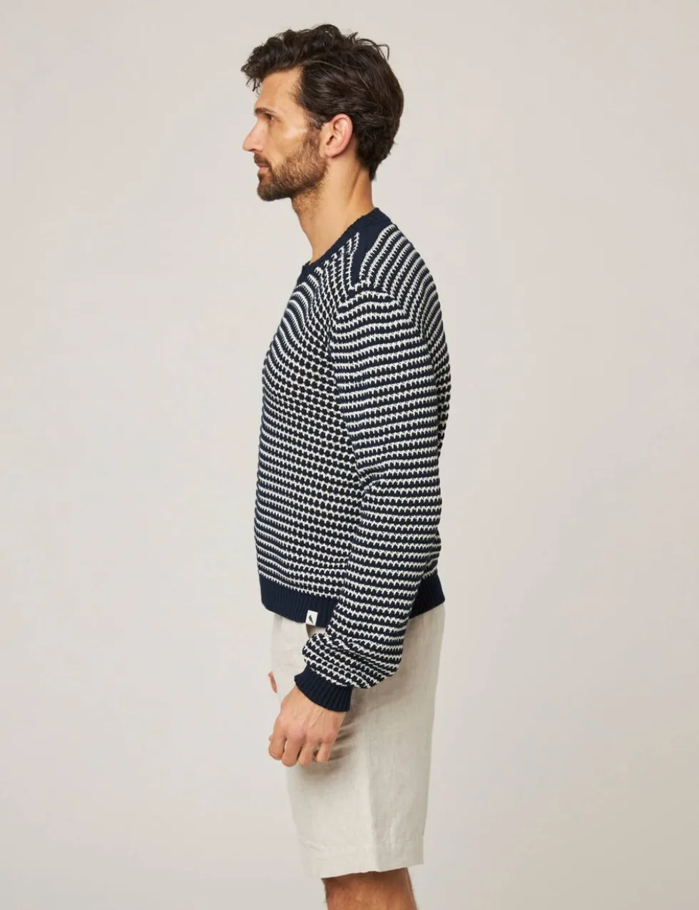 Pure Cotton Crew Neck Jumper