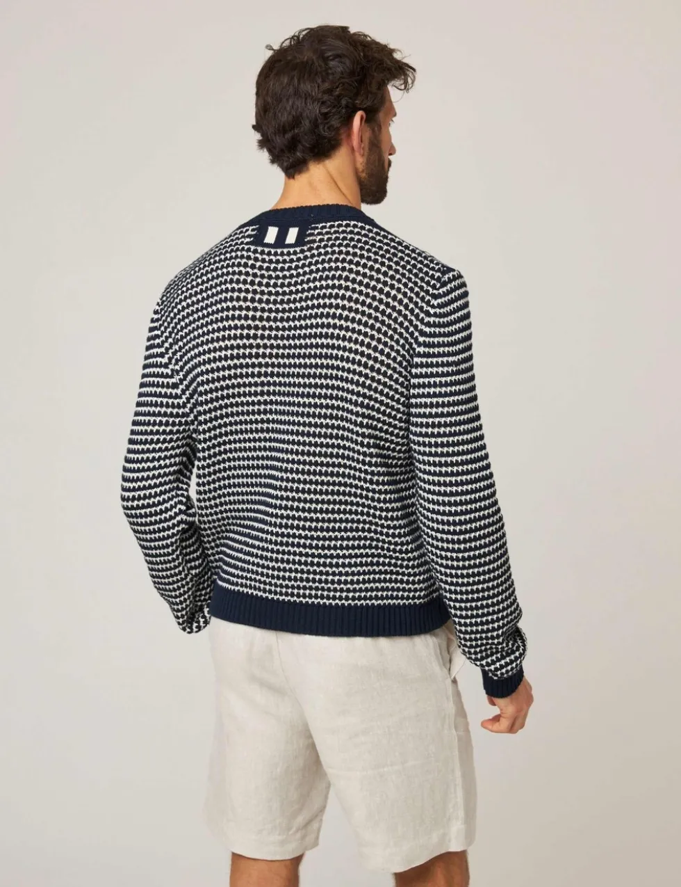 Pure Cotton Crew Neck Jumper