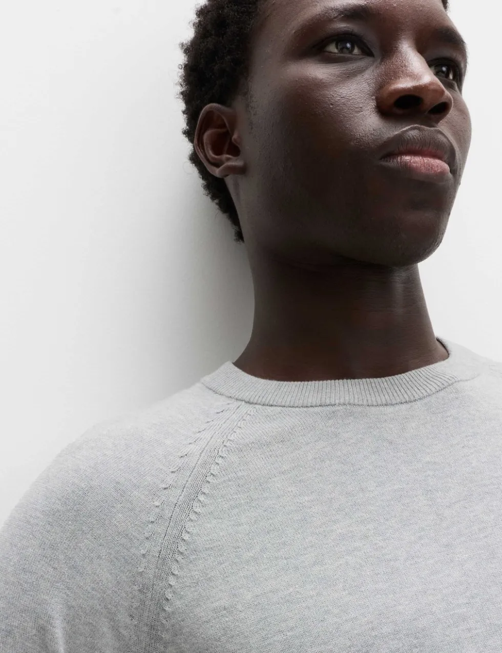 Pure Cotton Crew Neck Jumper