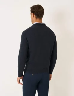 Pure Cotton Crew Neck Jumper