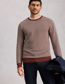 Pure Cotton Crew Neck Jumper