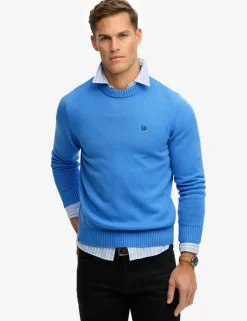 Pure Cotton Crew Neck Jumper