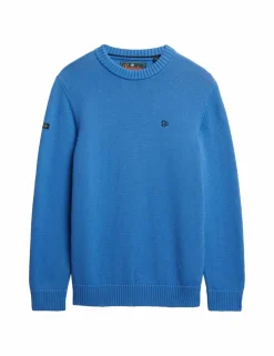 Pure Cotton Crew Neck Jumper