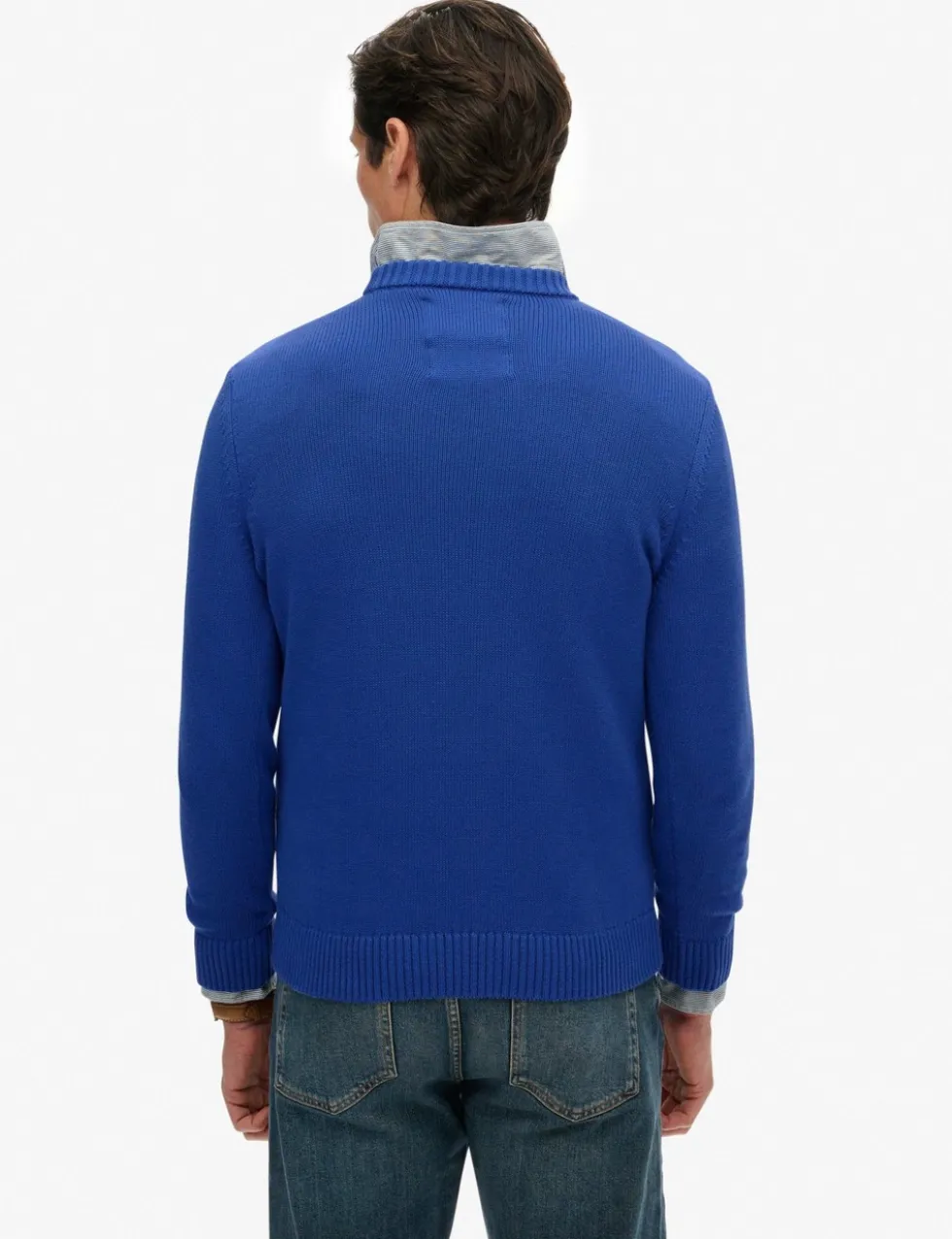 Pure Cotton Crew Neck Jumper