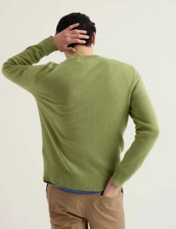 Pure Cotton Crew Neck Jumper