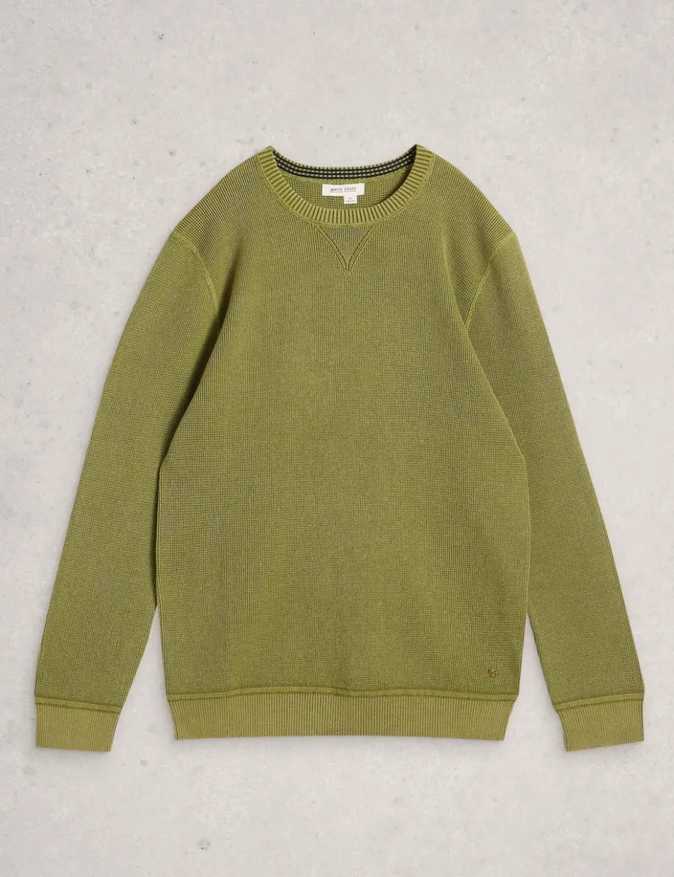 Pure Cotton Crew Neck Jumper