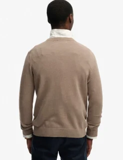 Pure Cotton Crew Neck Jumper