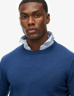 Pure Cotton Crew Neck Jumper