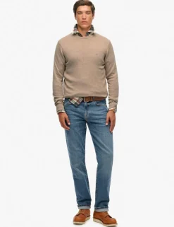 Pure Cotton Crew Neck Jumper