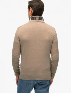 Pure Cotton Crew Neck Jumper
