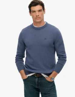 Pure Cotton Crew Neck Jumper