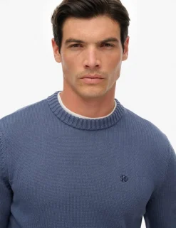 Pure Cotton Crew Neck Jumper