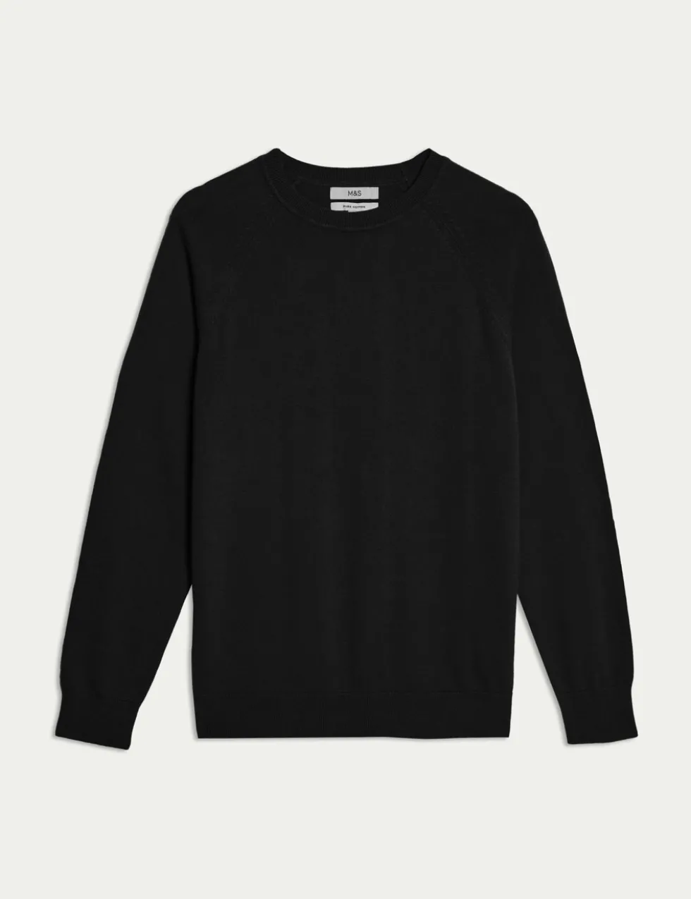 Pure Cotton Crew Neck Jumper