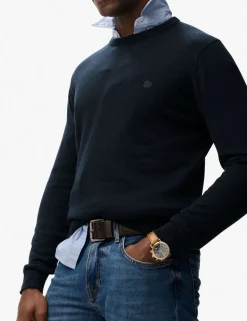 Pure Cotton Crew Neck Jumper