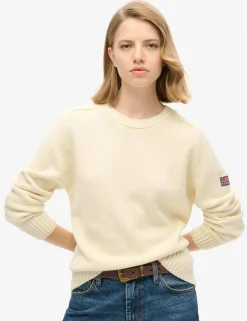 Pure Cotton Crew Neck Relaxed Jumper