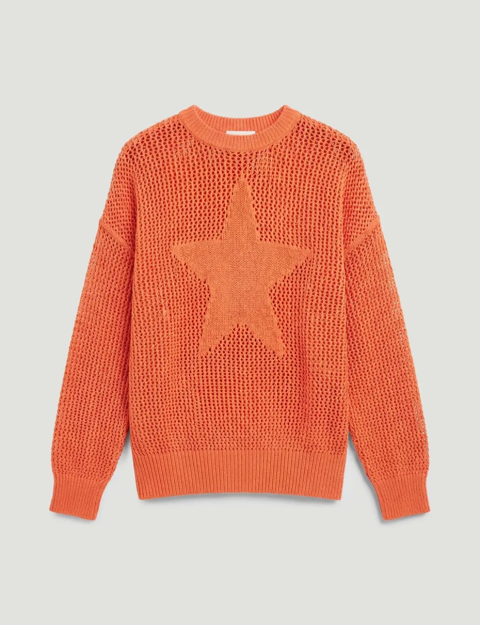 Pure Cotton Crew Neck Star Jumper