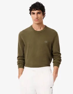 Pure Cotton Crew Neck Sweatshirt