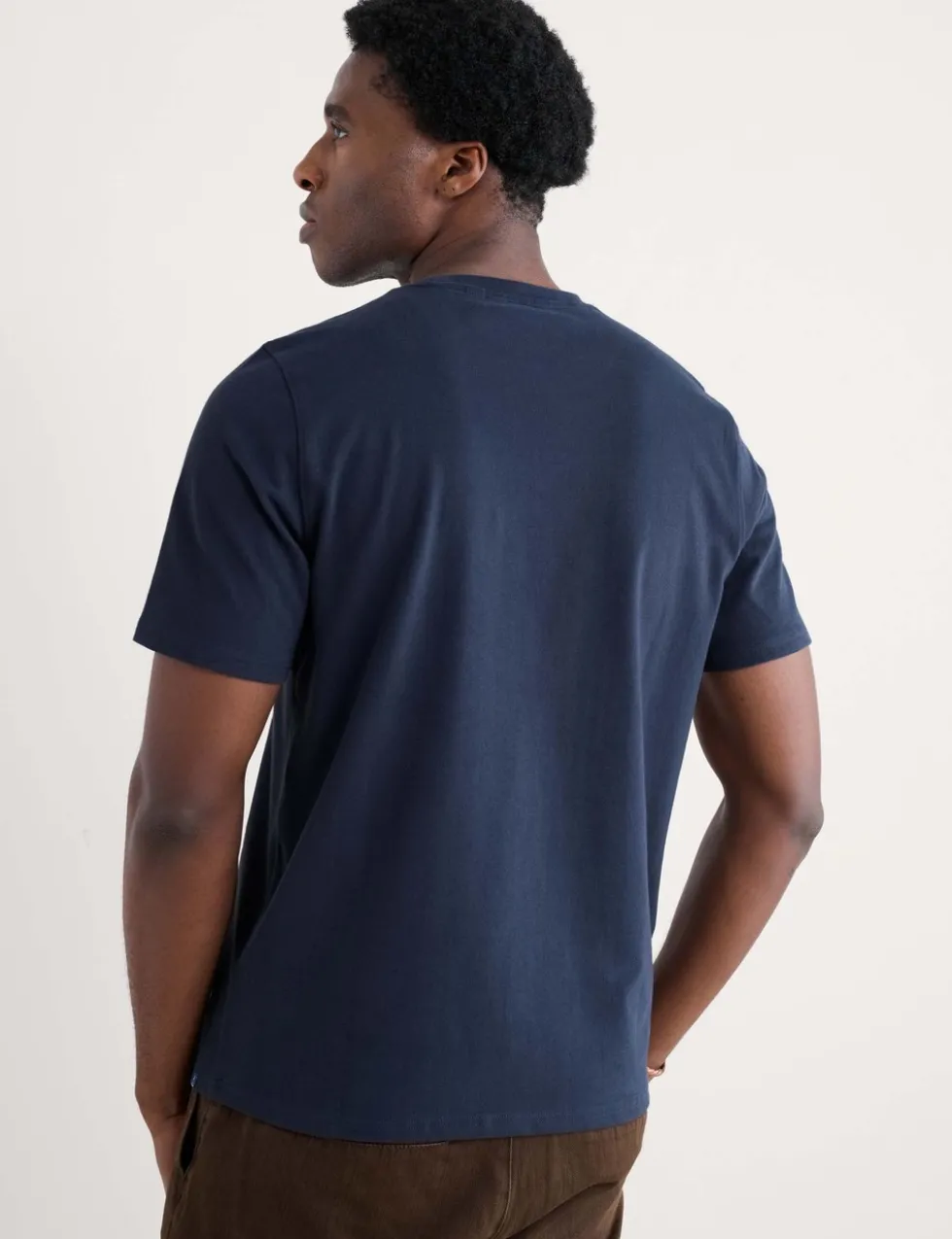 Pure Cotton Crew Neck T-Shirt