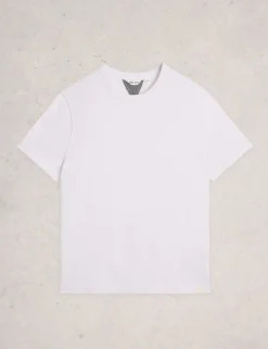 Pure Cotton Crew Neck T-Shirt