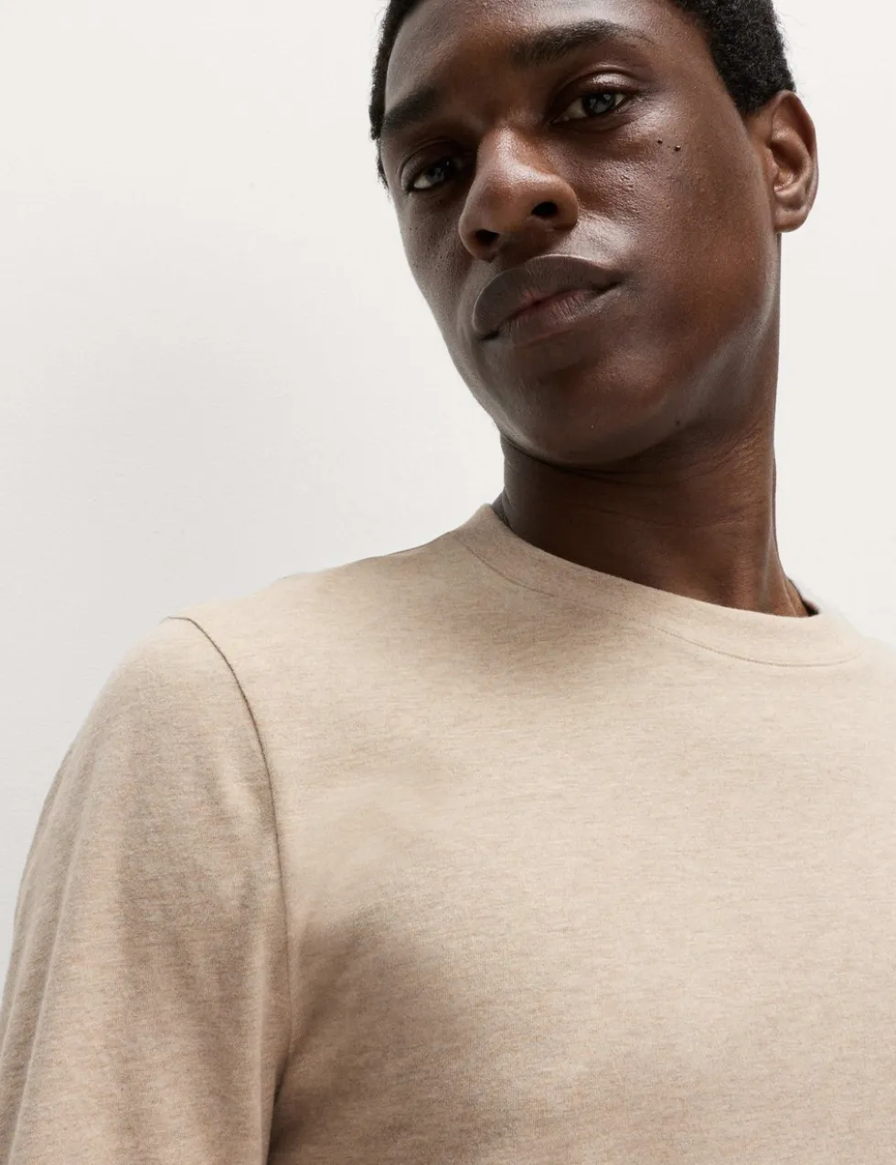 Pure Cotton Crew Neck T-Shirt