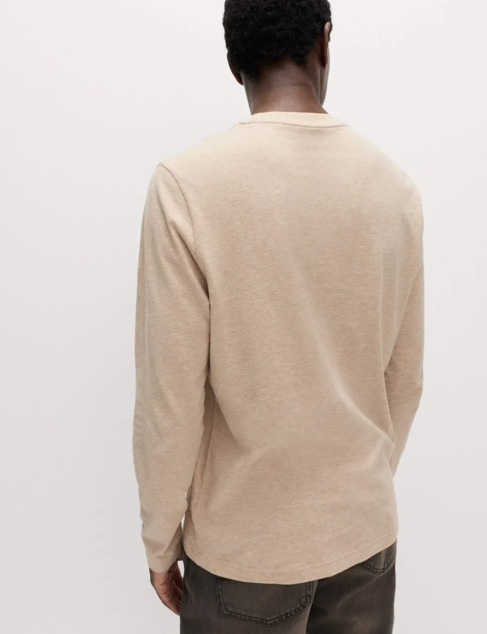 Pure Cotton Crew Neck T-Shirt