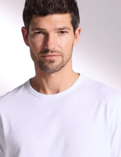 Pure Cotton Crew Neck T-Shirt