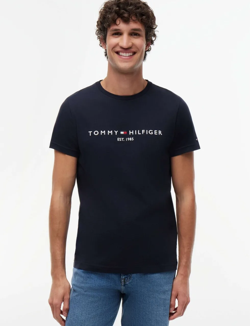 Pure Cotton Crew Neck T-Shirt