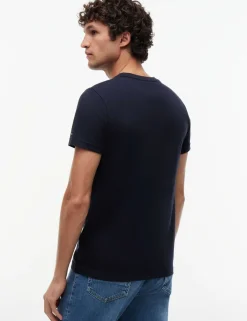 Pure Cotton Crew Neck T-Shirt