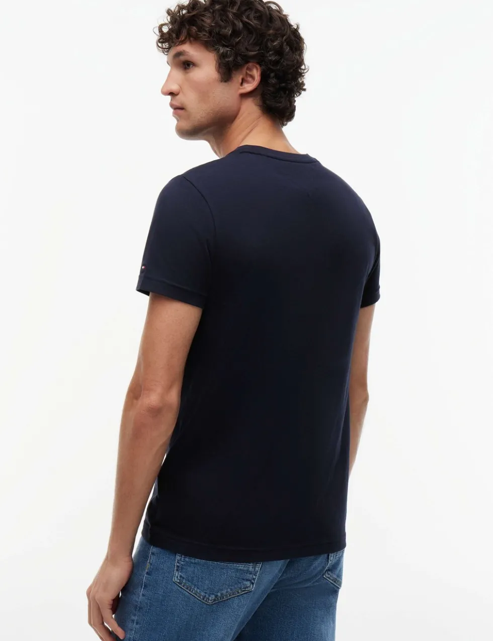 Pure Cotton Crew Neck T-Shirt