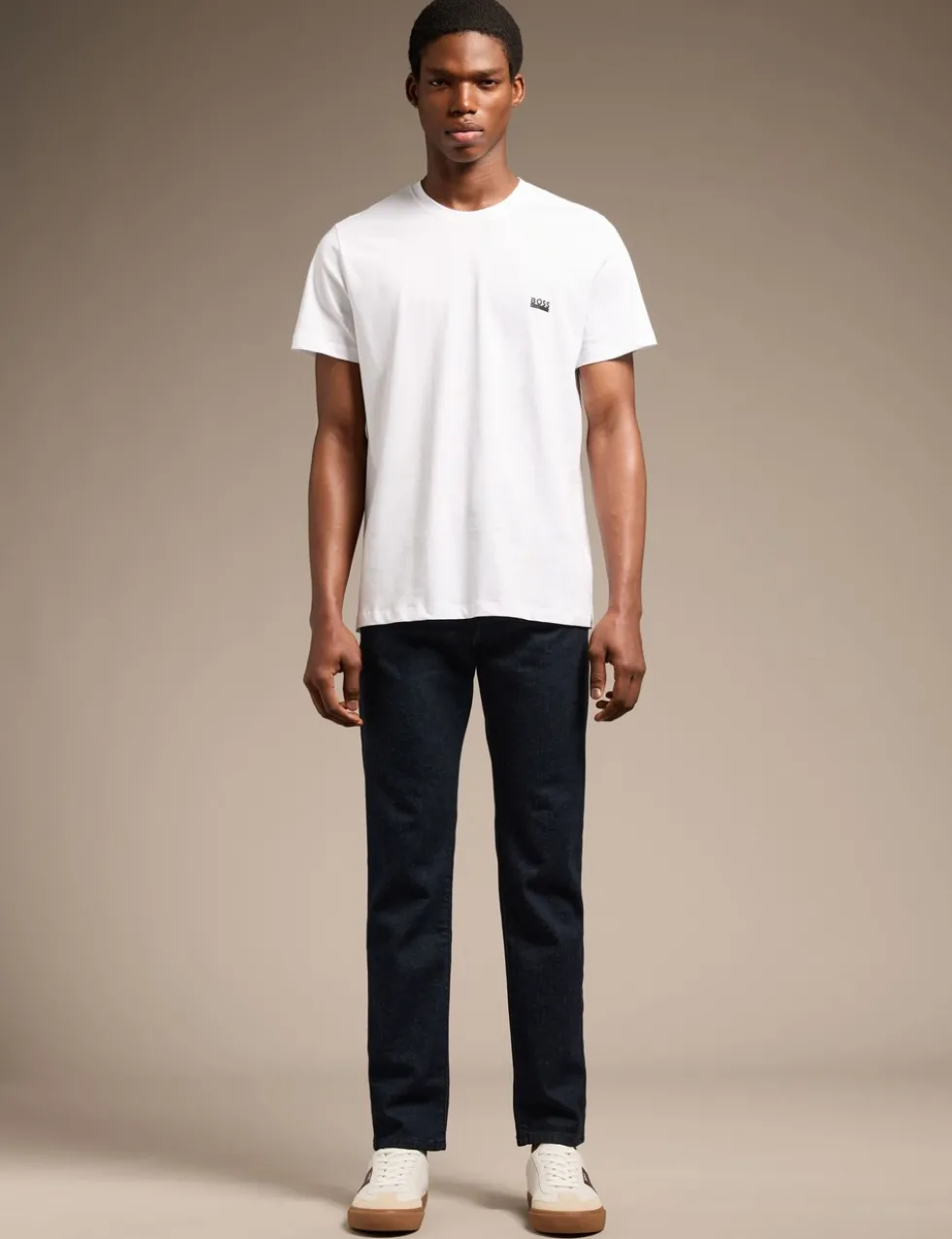 Pure Cotton Crew Neck T-Shirt