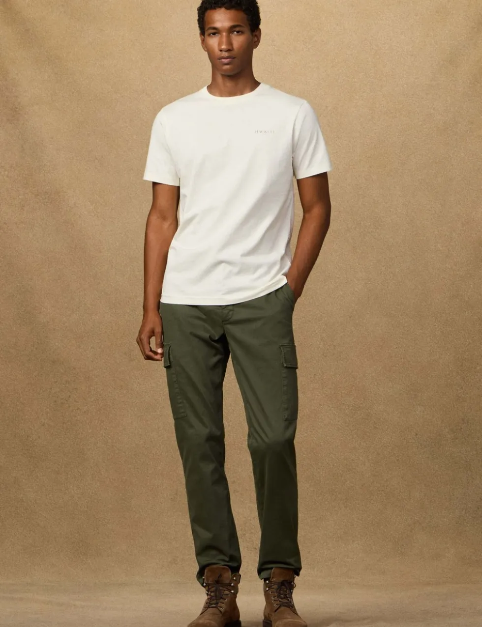 Pure Cotton Crew Neck T-Shirt