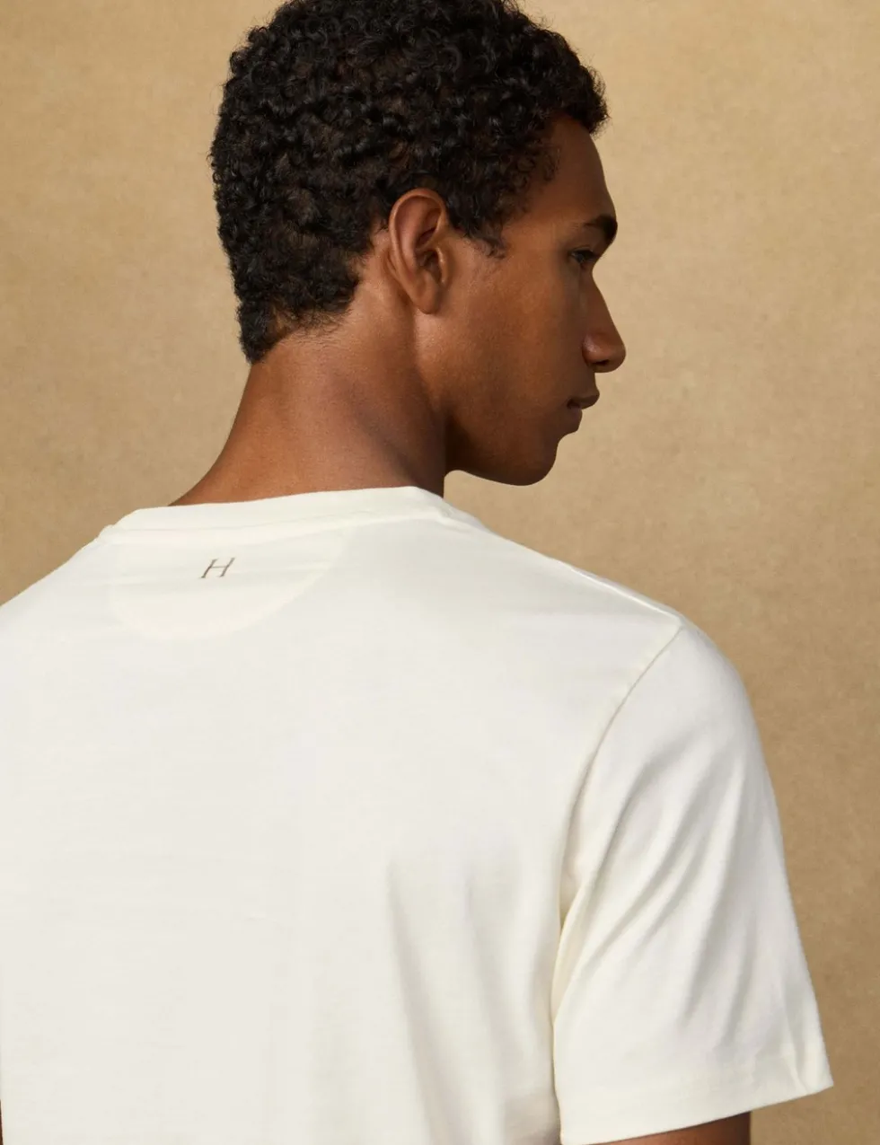 Pure Cotton Crew Neck T-Shirt
