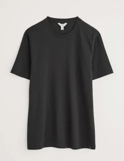 Pure Cotton Crew Neck T-Shirt