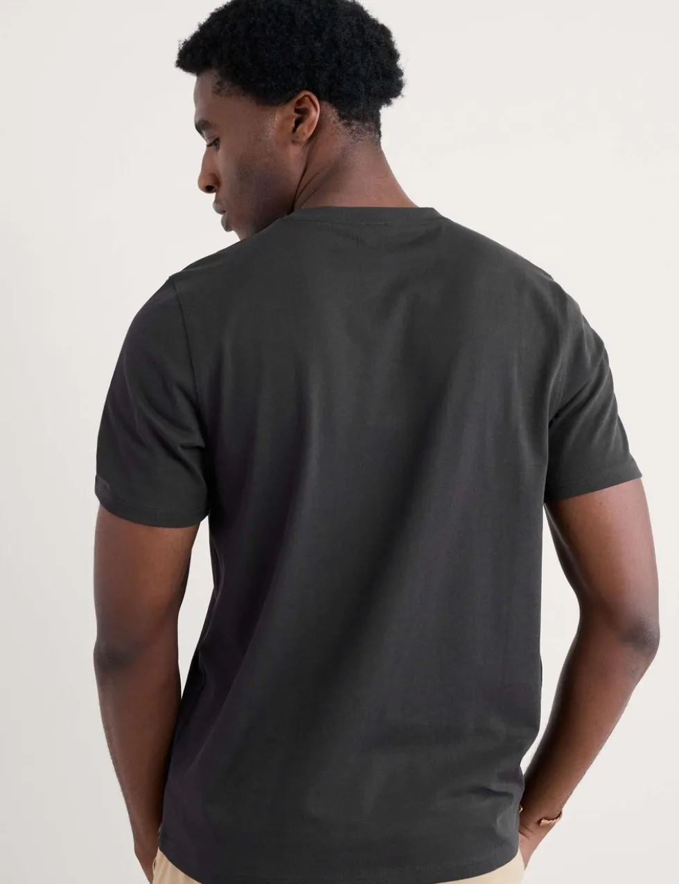 Pure Cotton Crew Neck T-Shirt
