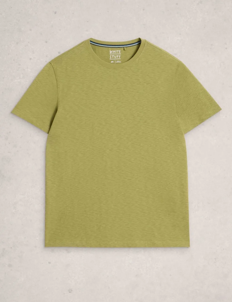 Pure Cotton Crew Neck T-Shirt