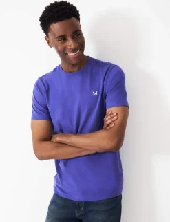 Pure Cotton Crew Neck T-Shirt