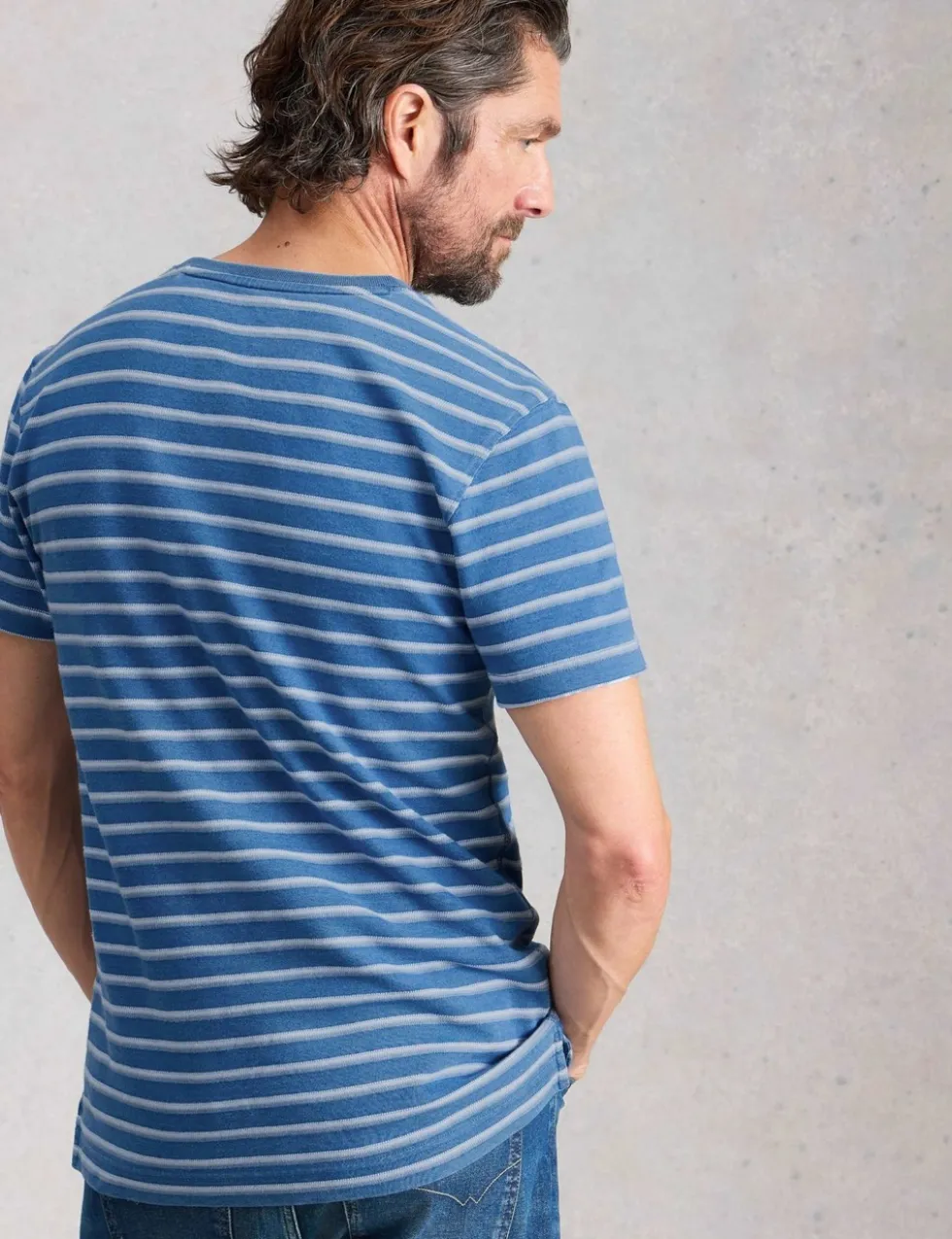 Pure Cotton Crew Neck T-Shirt